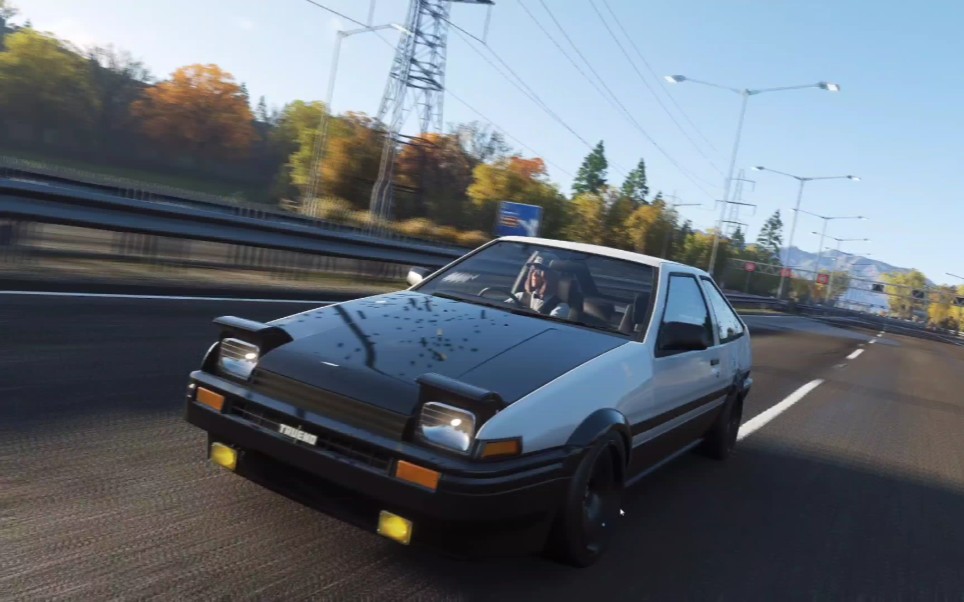 【地平线4】爆改后的ae86ae86漂移【咖喱fps】