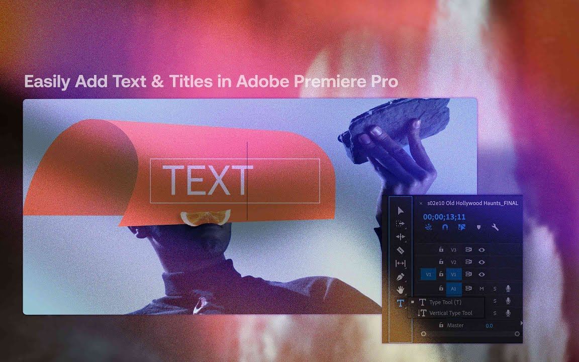 [图]【视频剪辑】如何在 Adobe Premiere Pro CC 中添加文本