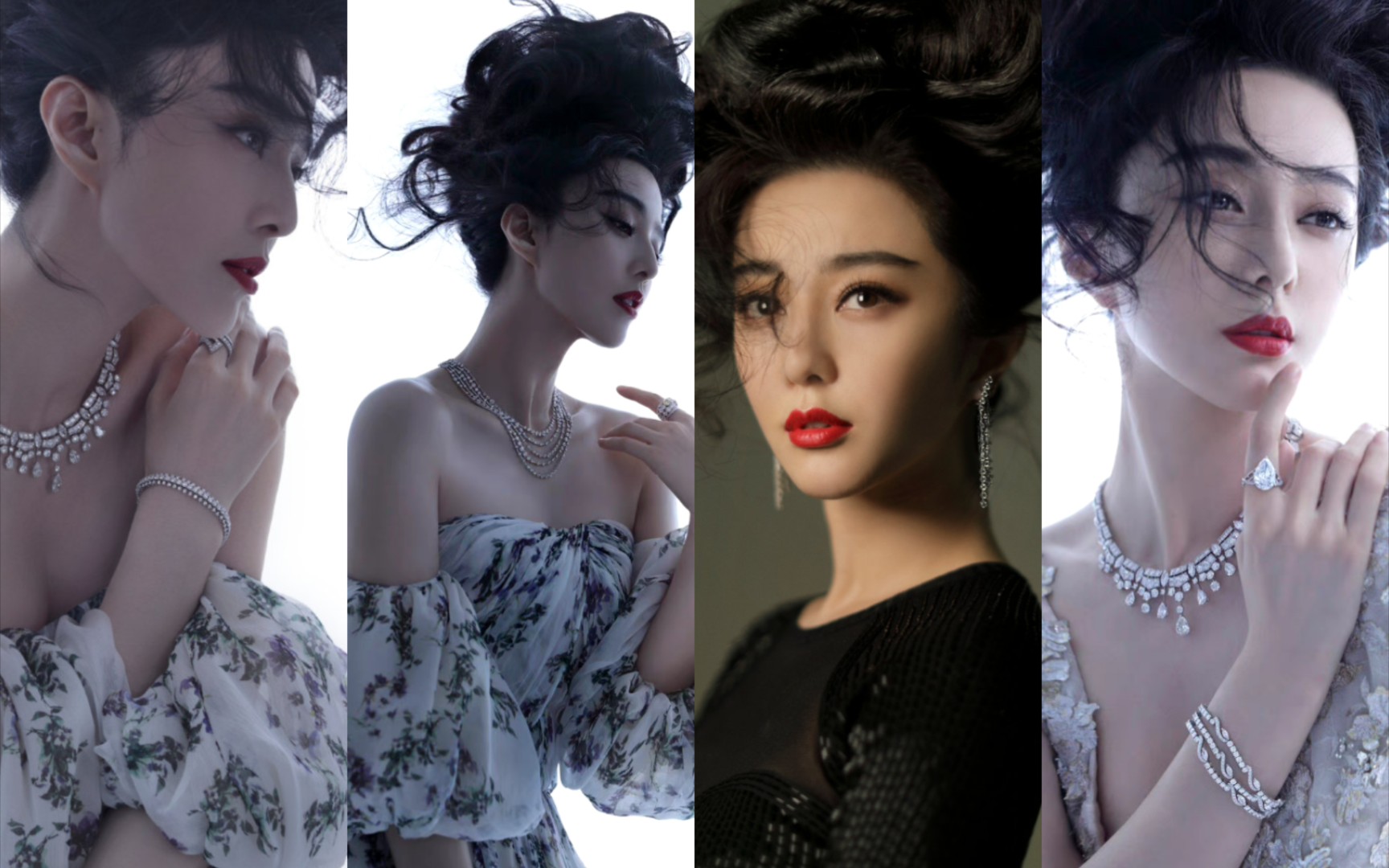 【范冰冰&芭莎珠宝】锁姐这组杂志大片封神了!