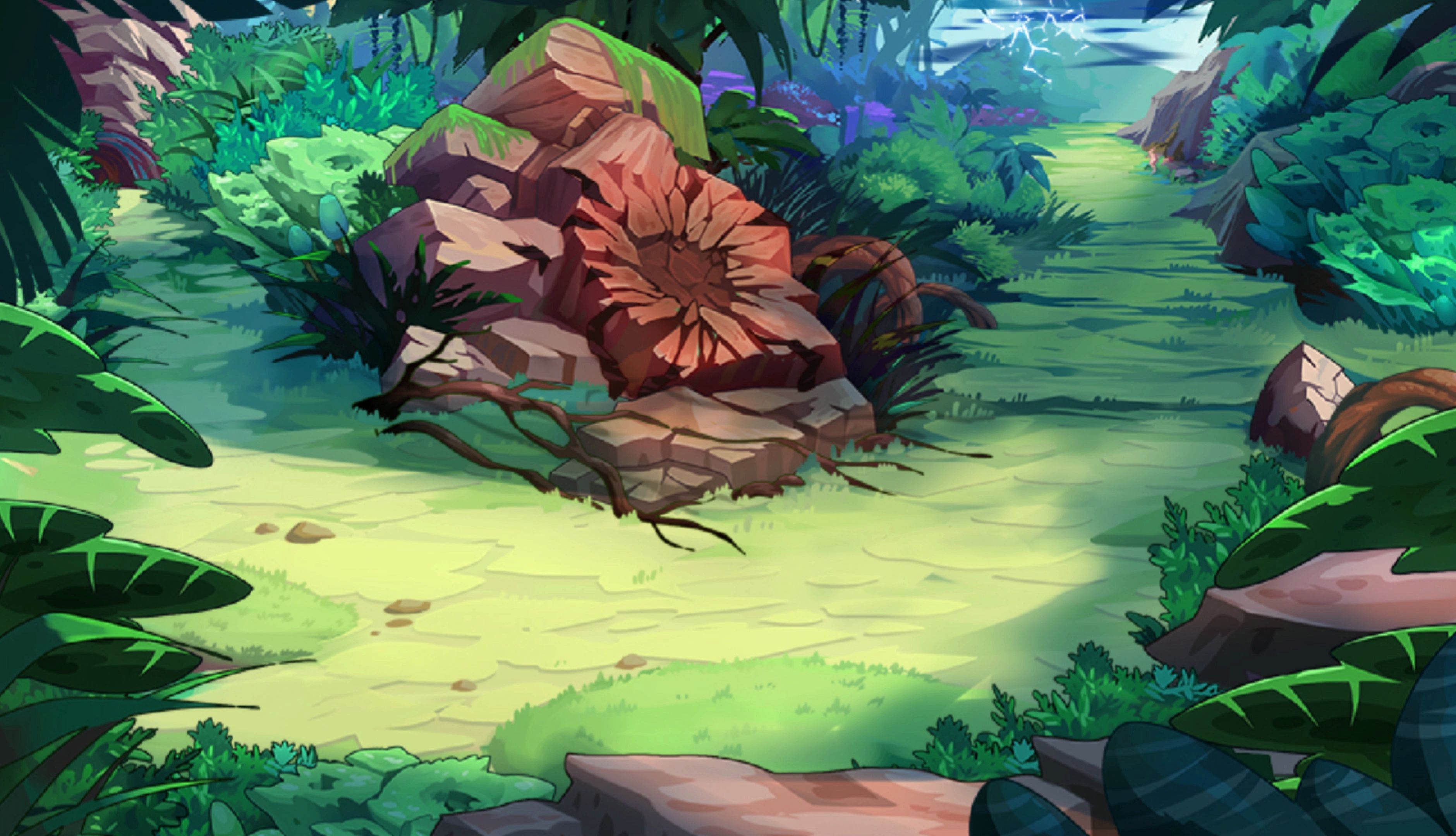 【赛尔号场景欣赏】上野林地