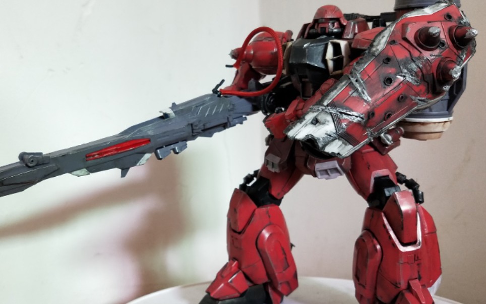 盾牌极致战损化战损高达扎古勇士露拉座驾