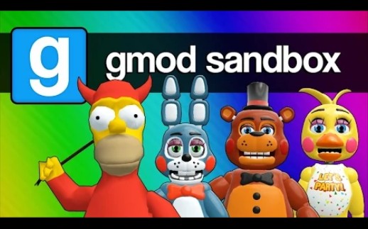 [图]Vanoss-Gmod Sandbox搞笑片段: 玩具熊的五夜后宫2、3和4! (中文字幕)