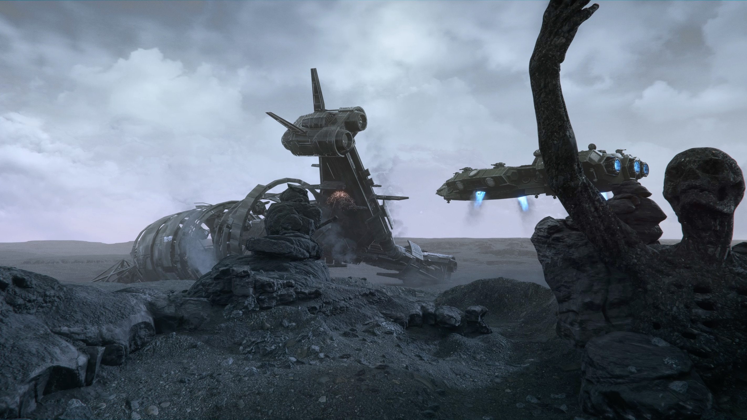 ue5科幻场景小作品