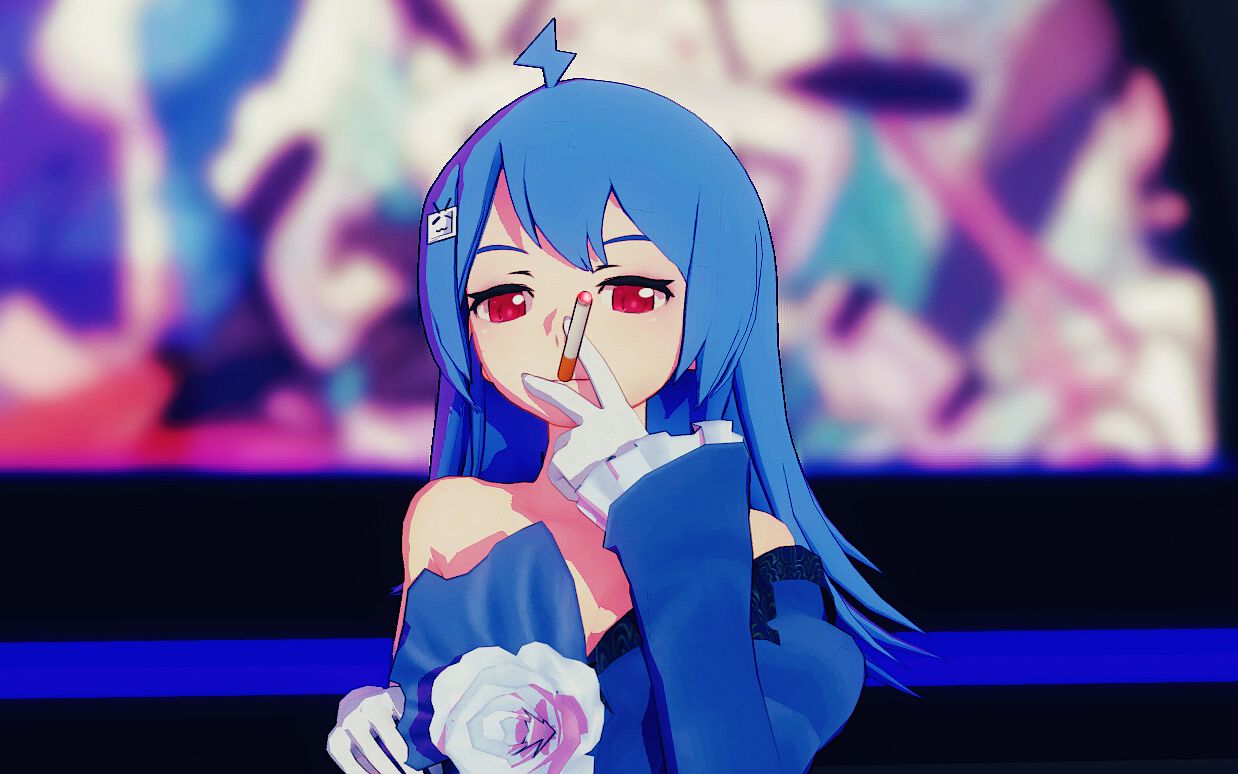 22娘抽烟08_哔哩哔哩_bilibili