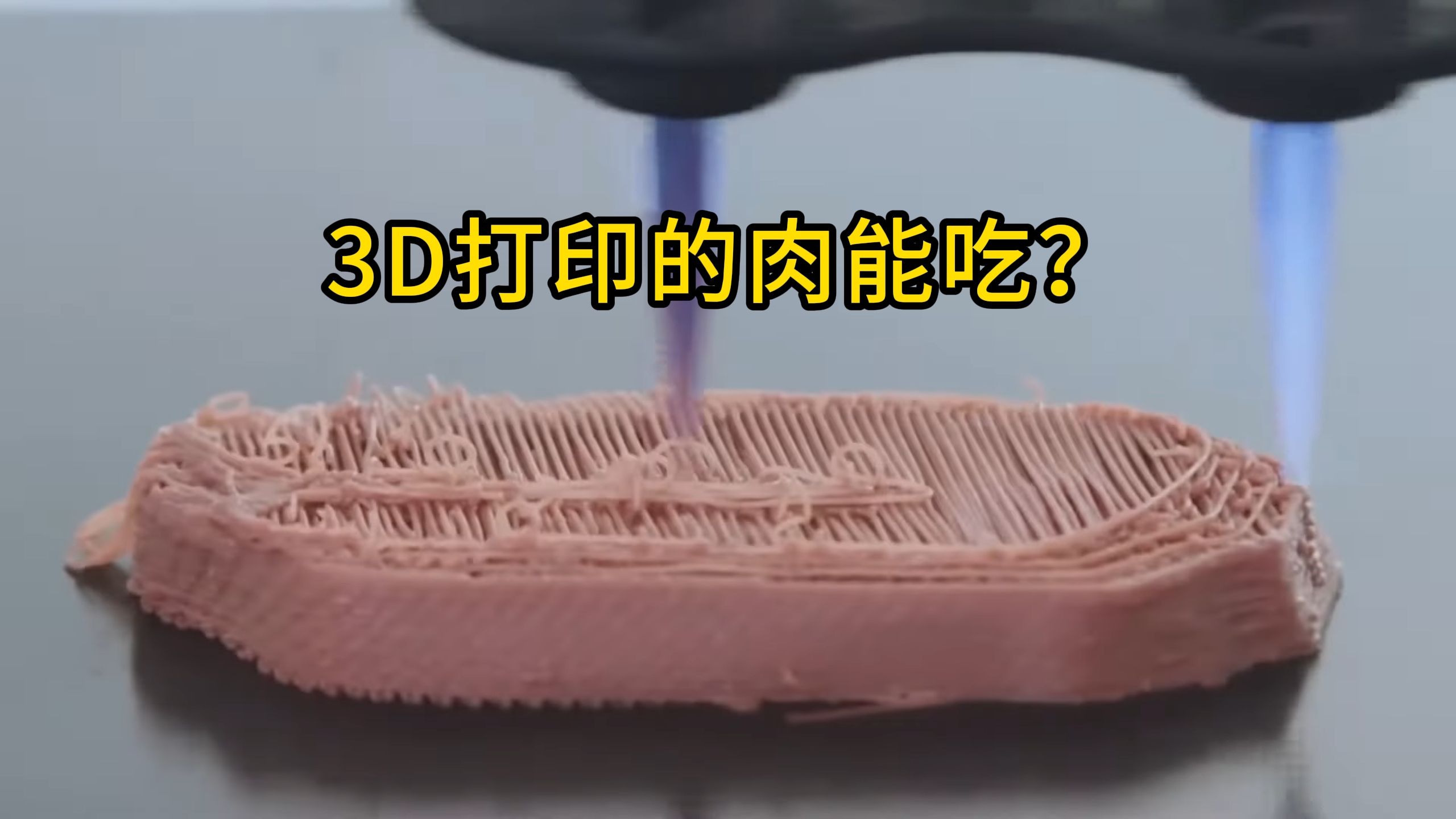 [图]人造肉，3D打印的肉能吃吗？