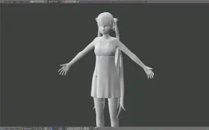 Download Video: blender动漫女孩建模全过程点线面，作者：Daniel Kreuter，机翻双语字幕