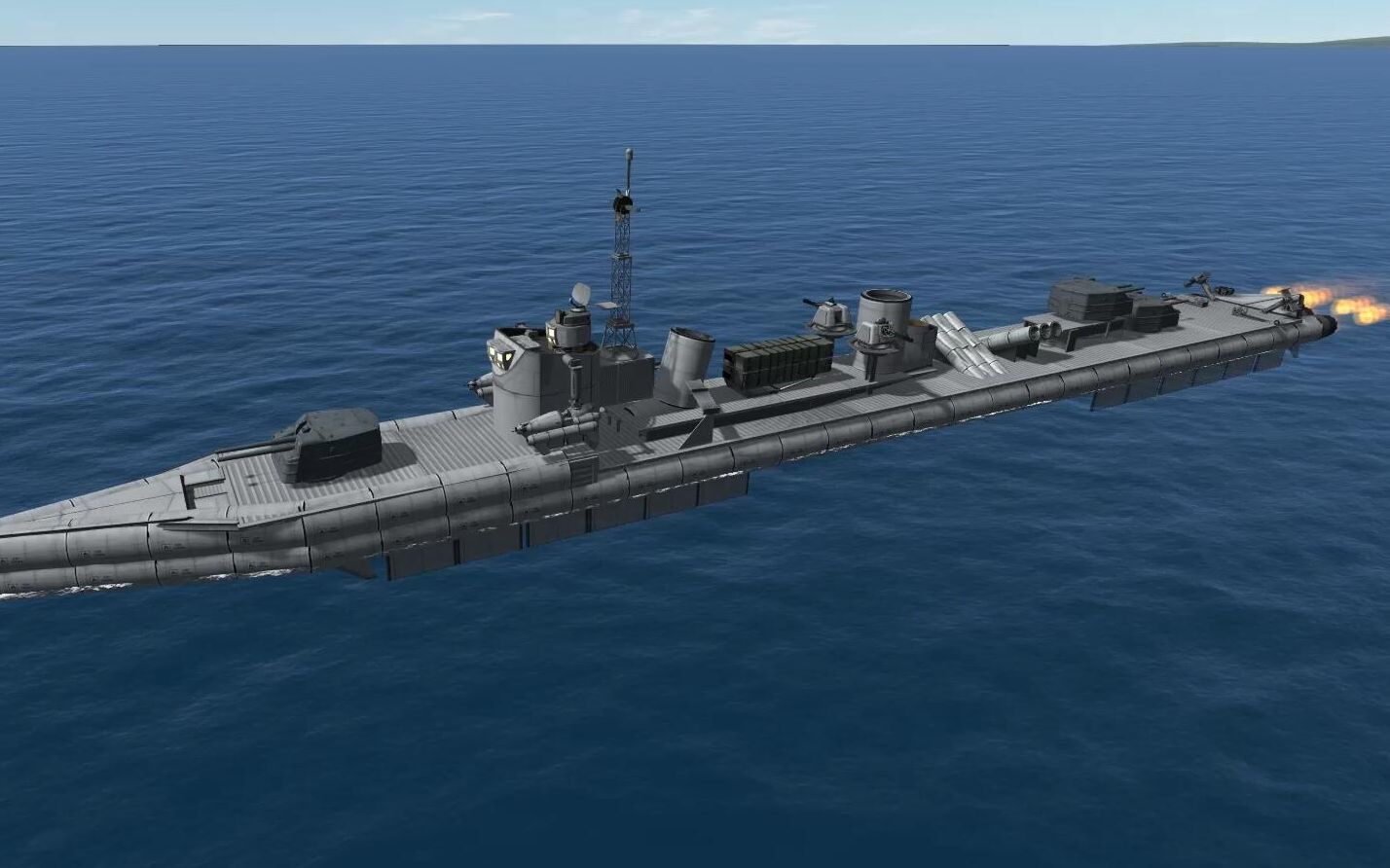 晴风号【坎巴拉-高校舰队】