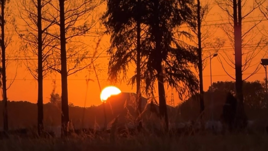 【种地吧】后陡门的夕阳真的好美