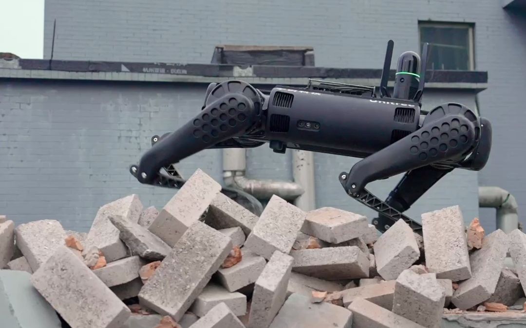 全能四足机器人#机器狗#轮足机器人