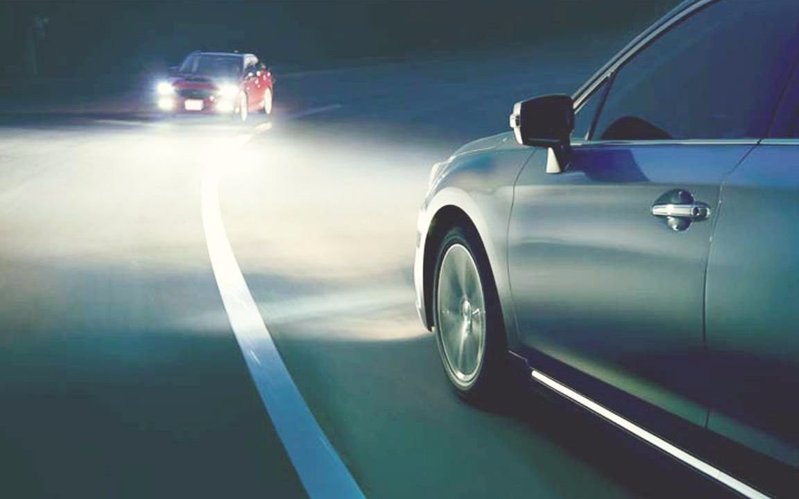 请大家善用自己的远光灯