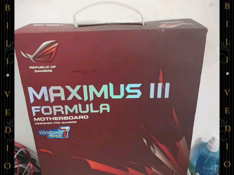 华硕玩家国度P55 Maximus III Formula 14年前的次旗舰主板开箱哔哩哔哩bilibili