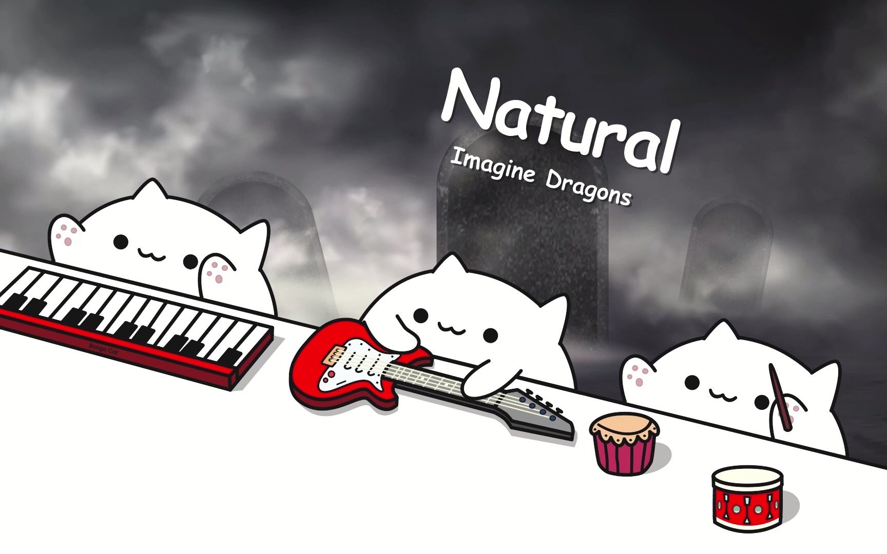 [图]专治不开心🎧治愈喵喵版Imagine Dragons - Natural