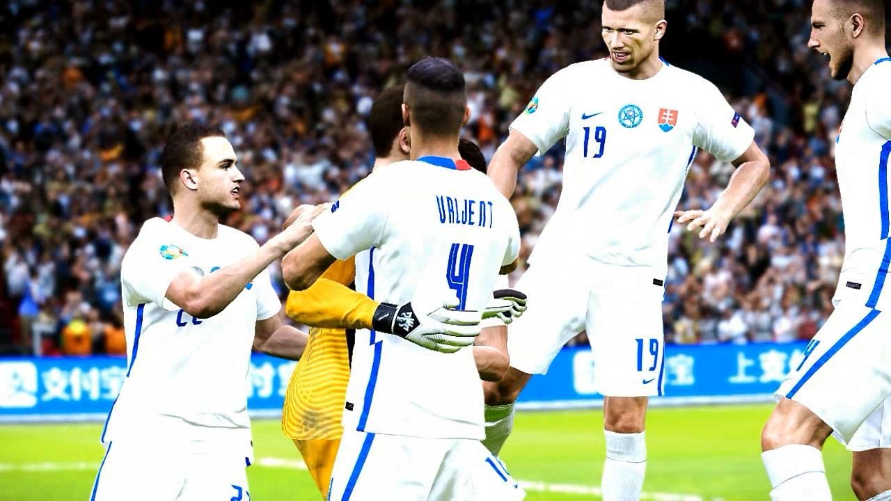 实况足球2021欧洲杯八分之一决赛葡萄牙vs斯洛伐克