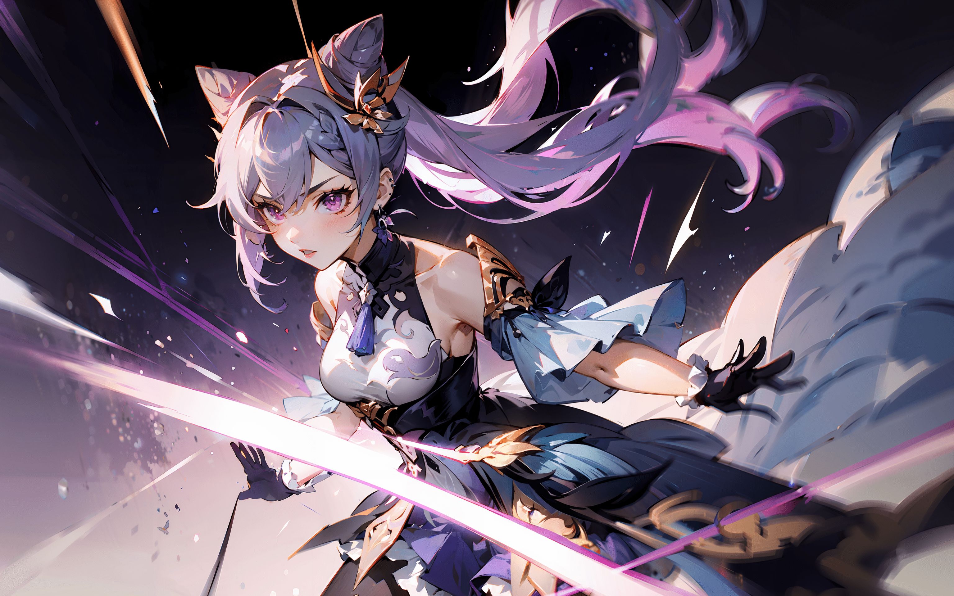 【原神3.7深渊】四只策划给刻晴姐跪下,刻皇万妲上半三连88s