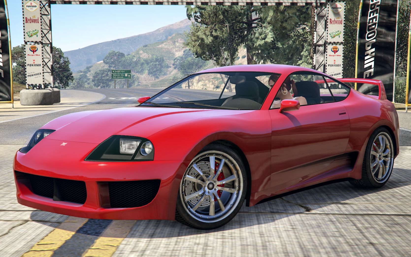 【gta5】山道之王r 经典小丑 5分57秒