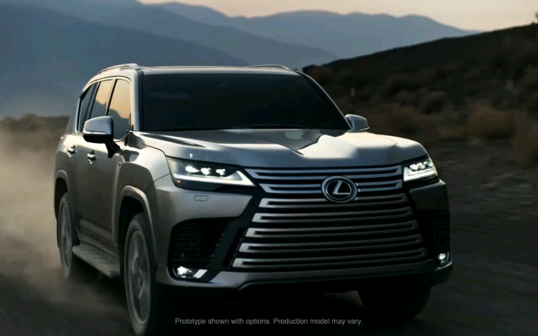 2022款 雷克萨斯 lx600 宣传片