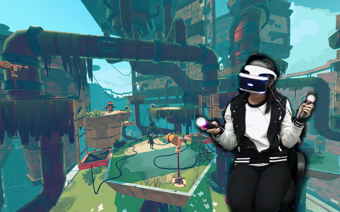的冒险《wayward sky》psvr第一与第三人称混合视角冒险游戏大作试玩