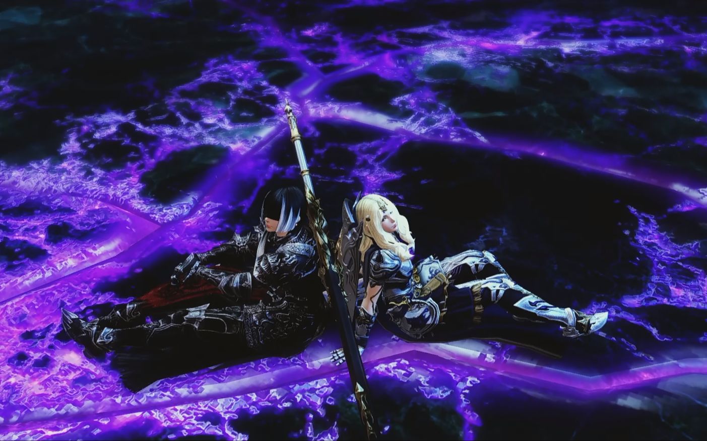 ff14最终幻想14gmv黑骑and骑士chippinin