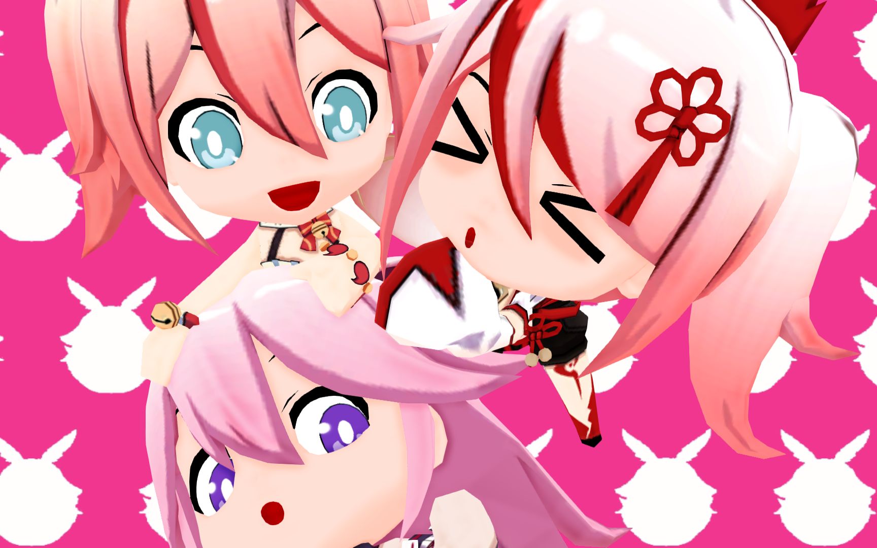 八重樱和绯玉丸们的smooooch996699改模配布