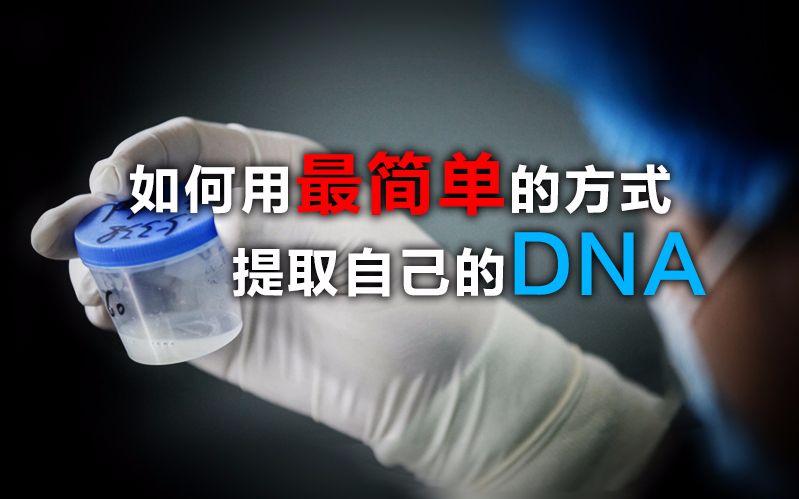 如何用最简单的方式提取自己的DNA?哔哩哔哩bilibili