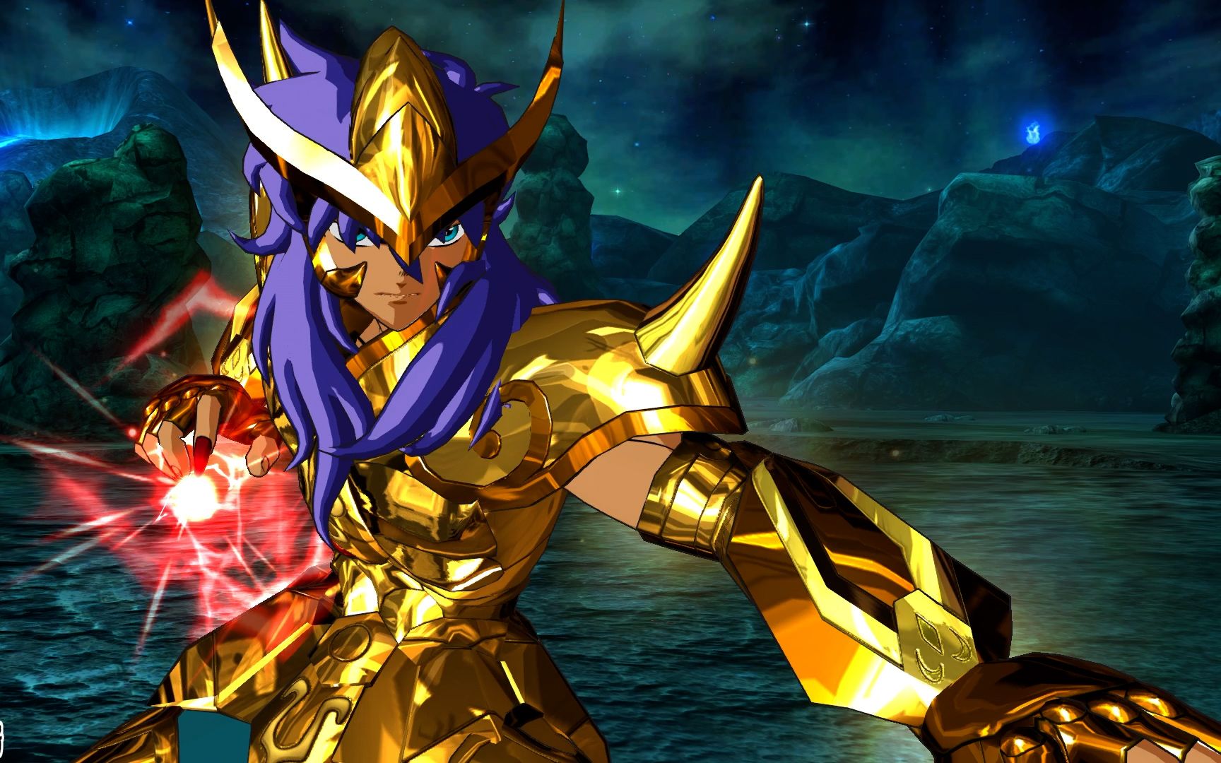 圣斗士星矢,天蝎座米罗大战拉达曼迪斯,我还没使出全部实力呢