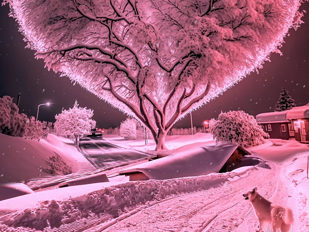 对爱心树许个愿吧 万一实现了呢