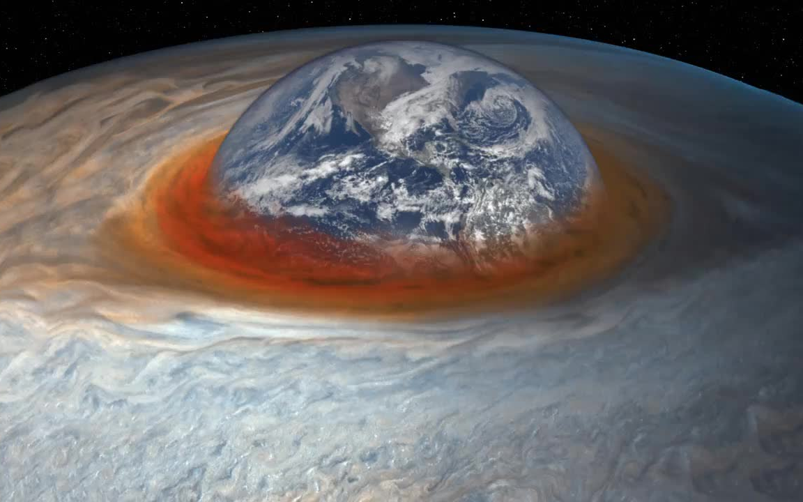 木星大红斑到底有多大?大到可以轻松装下一个地球