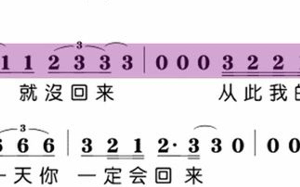 根据戴谱乐电子乐谱器用户登记需求制作的《等待》动态谱,戴谱乐,为客户所想,让音乐简单!哔哩哔哩bilibili