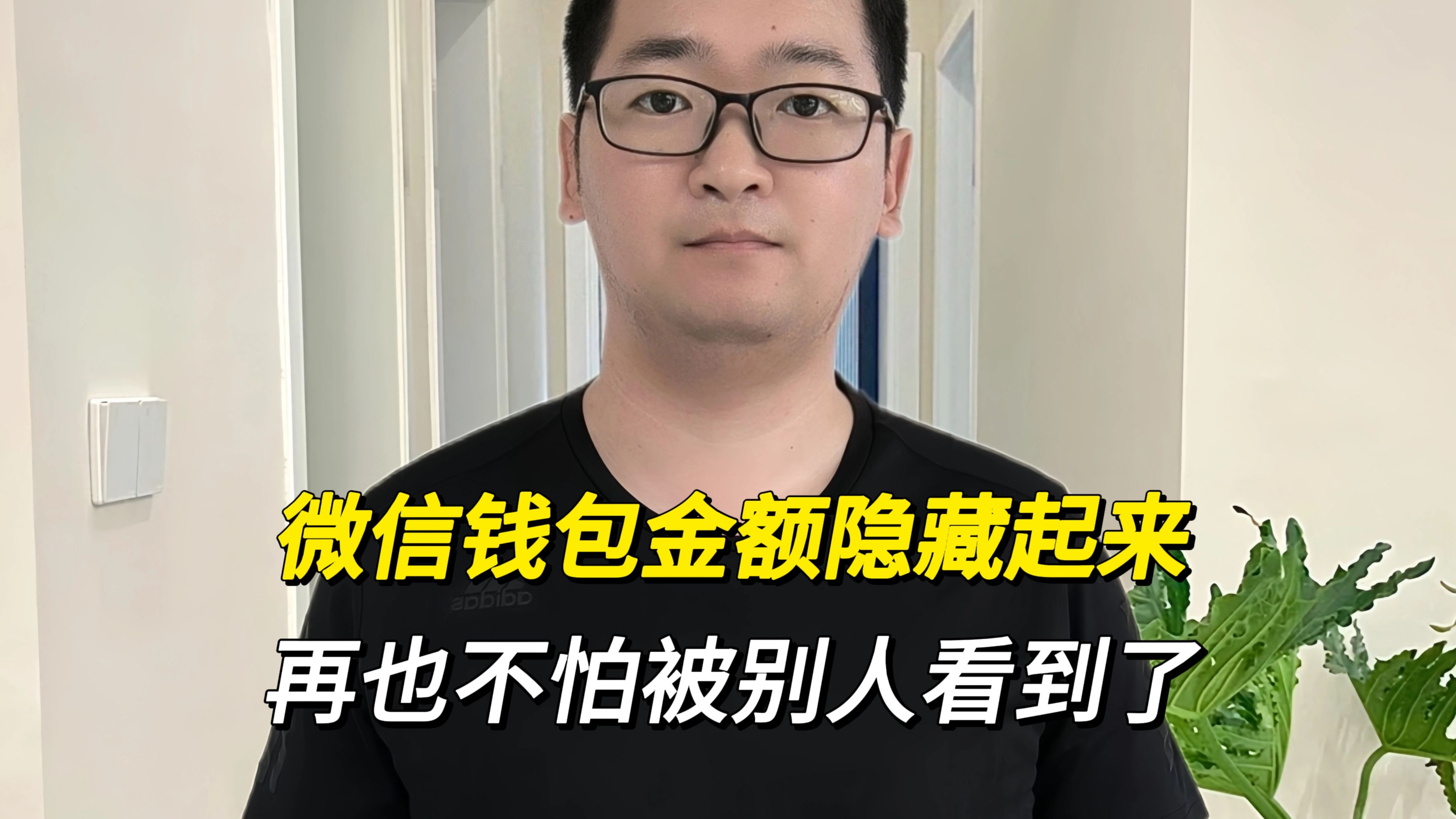 微信钱包金额这样隐藏起来,以后再也不怕被旁边的人看到了!哔哩哔哩bilibili