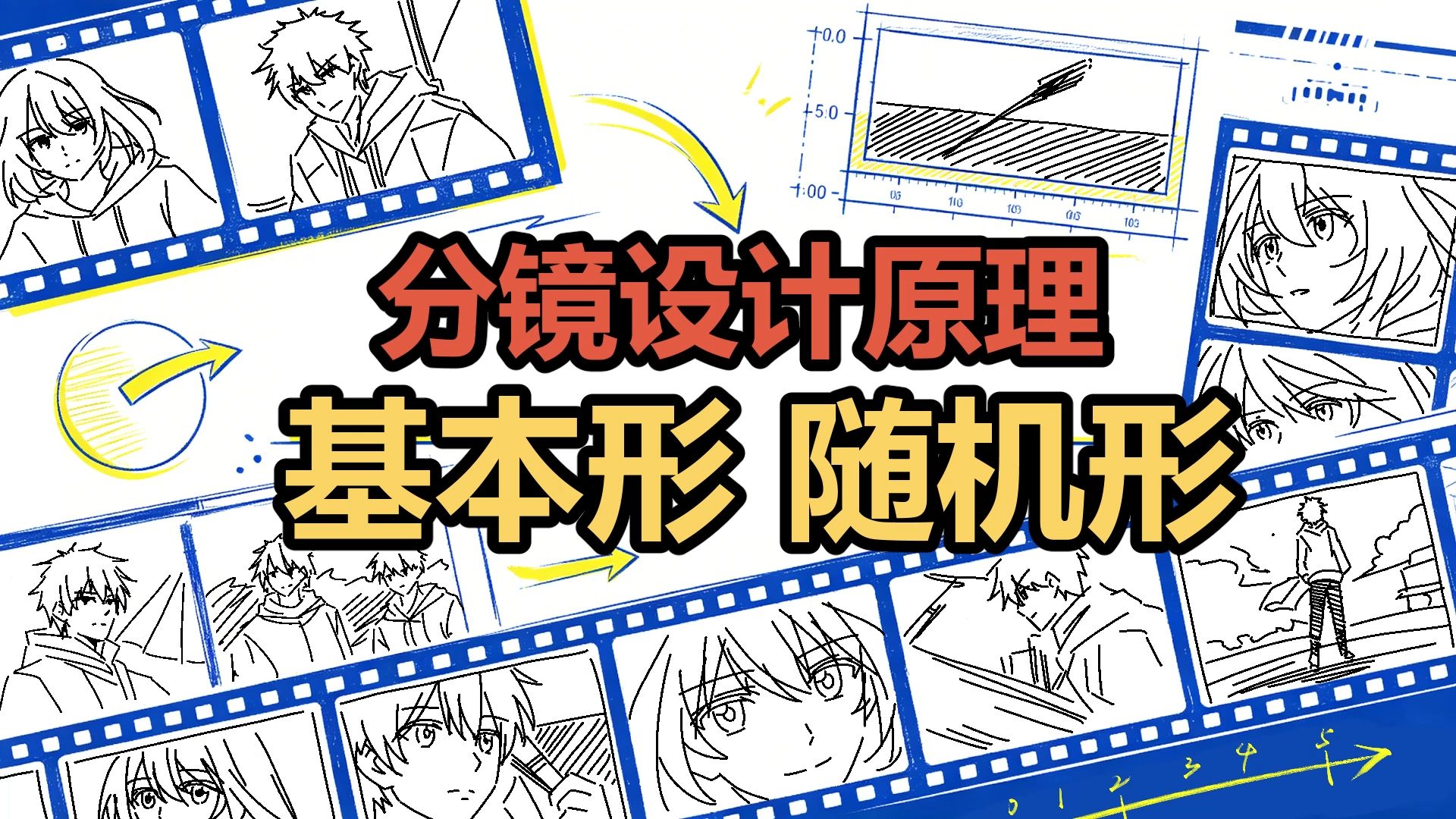 分镜设计原理-7-基本形随机形的应用举例
