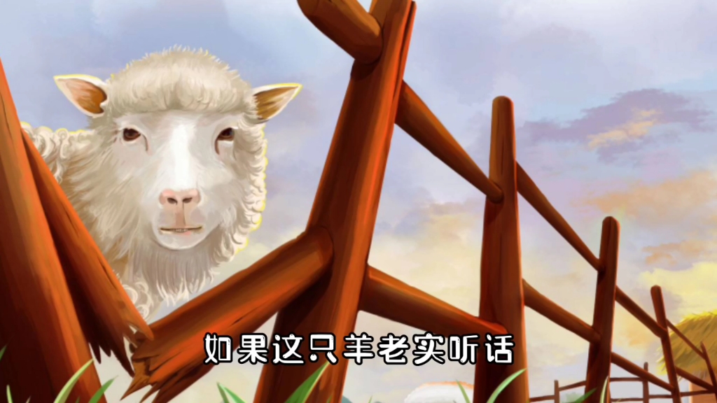 [图]儿童小笑话《不听话的羊》