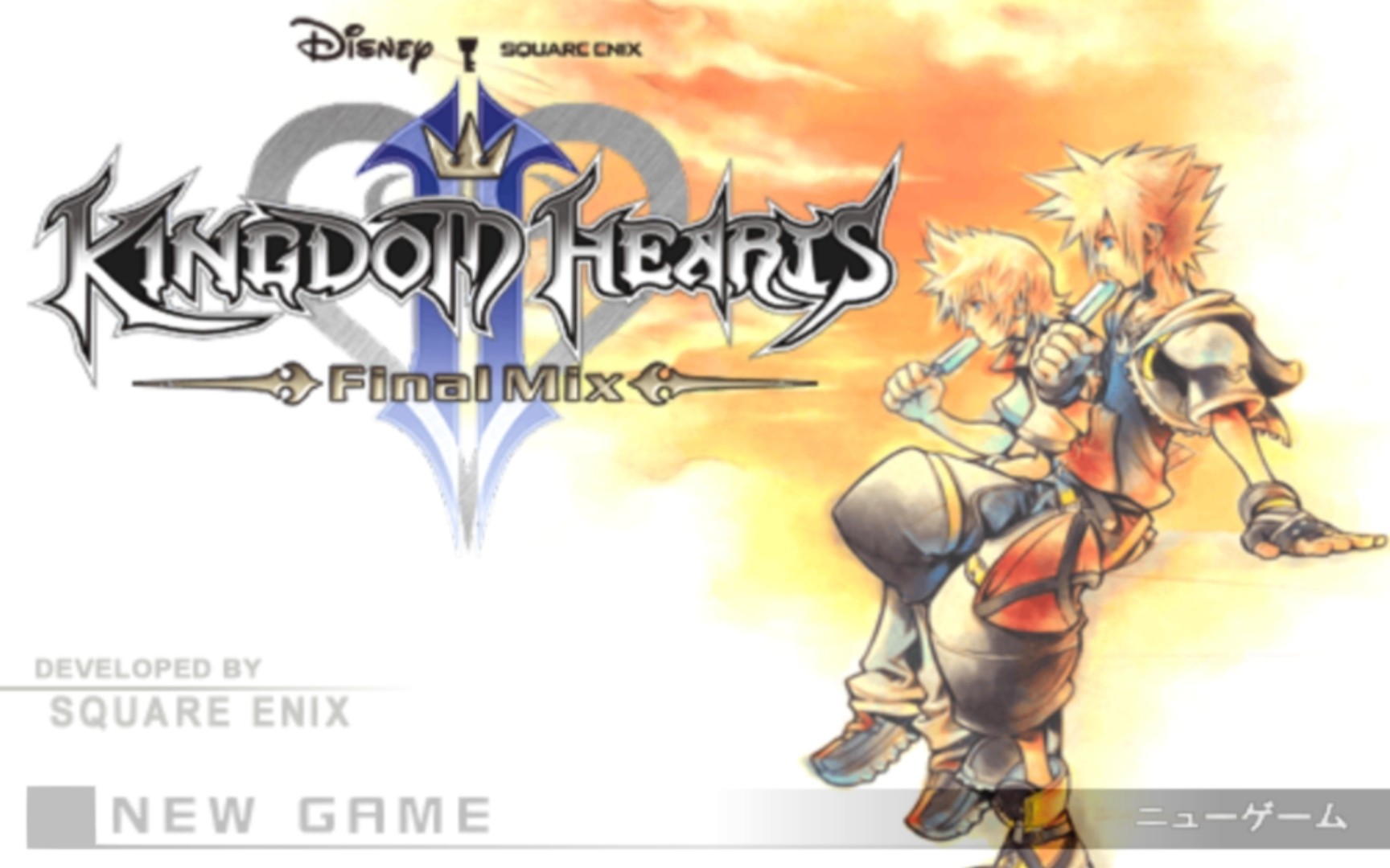 [图]PS2游戏-王国之心2 最终混合版+ Kingdom Hearts II Final Mix Ultimate Hits(日版)-