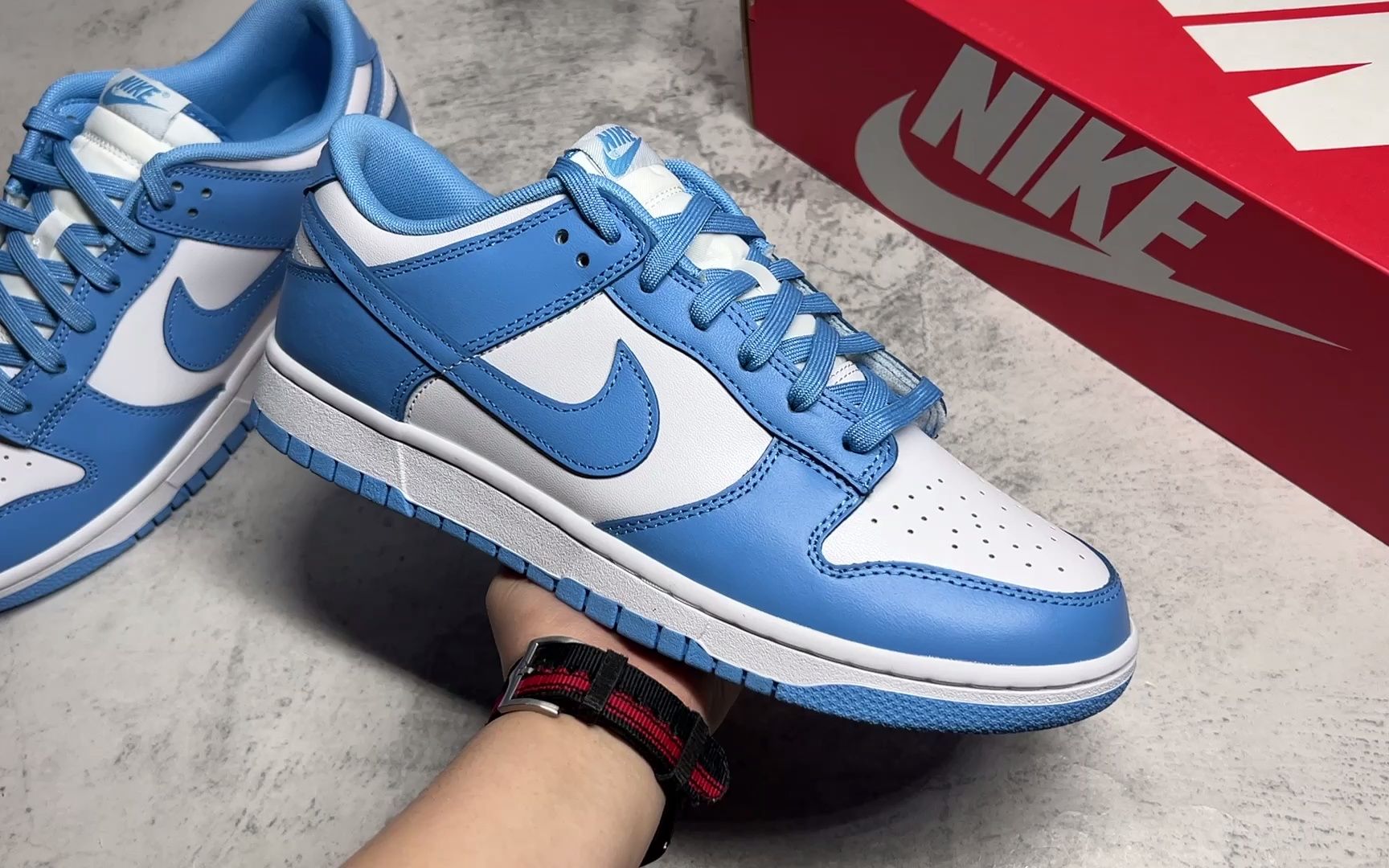 独家纯原 nk dunk low retro 北卡蓝