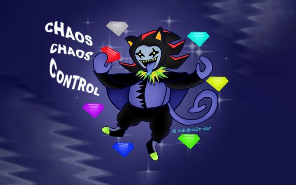 【dr同人遊戲】如果jevil吸收了6魂-omega jevil