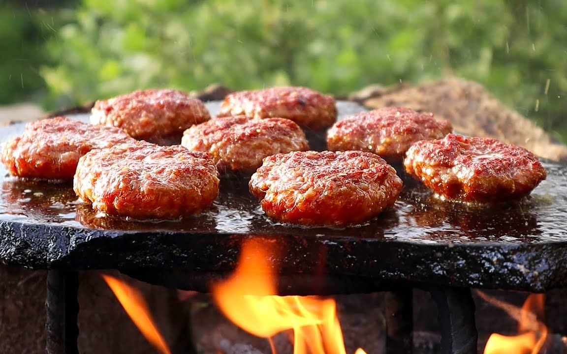 [图]石烤土耳其肉丸食谱| 独自建造木屋