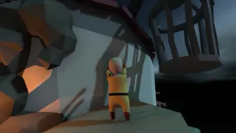 人类一败涂地 Human Fall Flat 黑暗 关卡的官方第二路线 非爬墙 哔哩哔哩 Bilibili