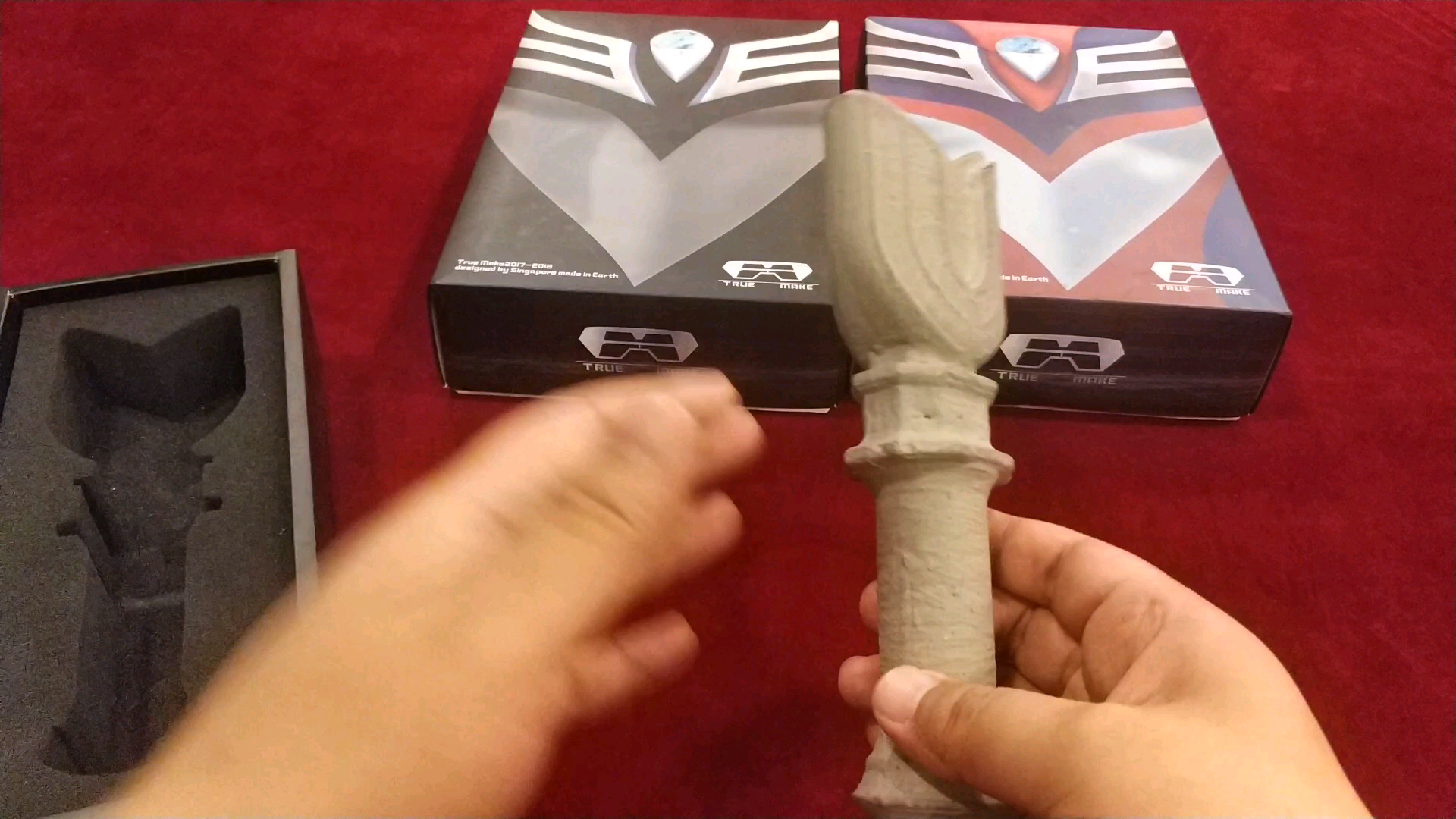 天涯开箱本物石化神光棒