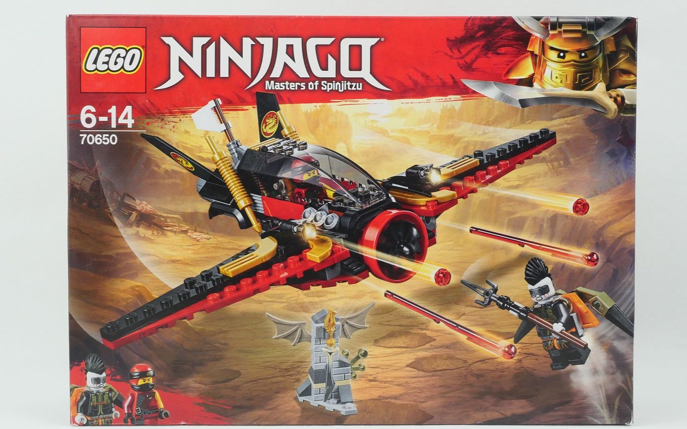 乐高搭建:乐高幻影忍者70650命运之翼号评测