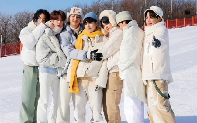 【防弹少年团】冬日真的太爱了!