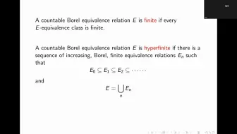 高速：Countable Borel Equivalence Relations and Forcing