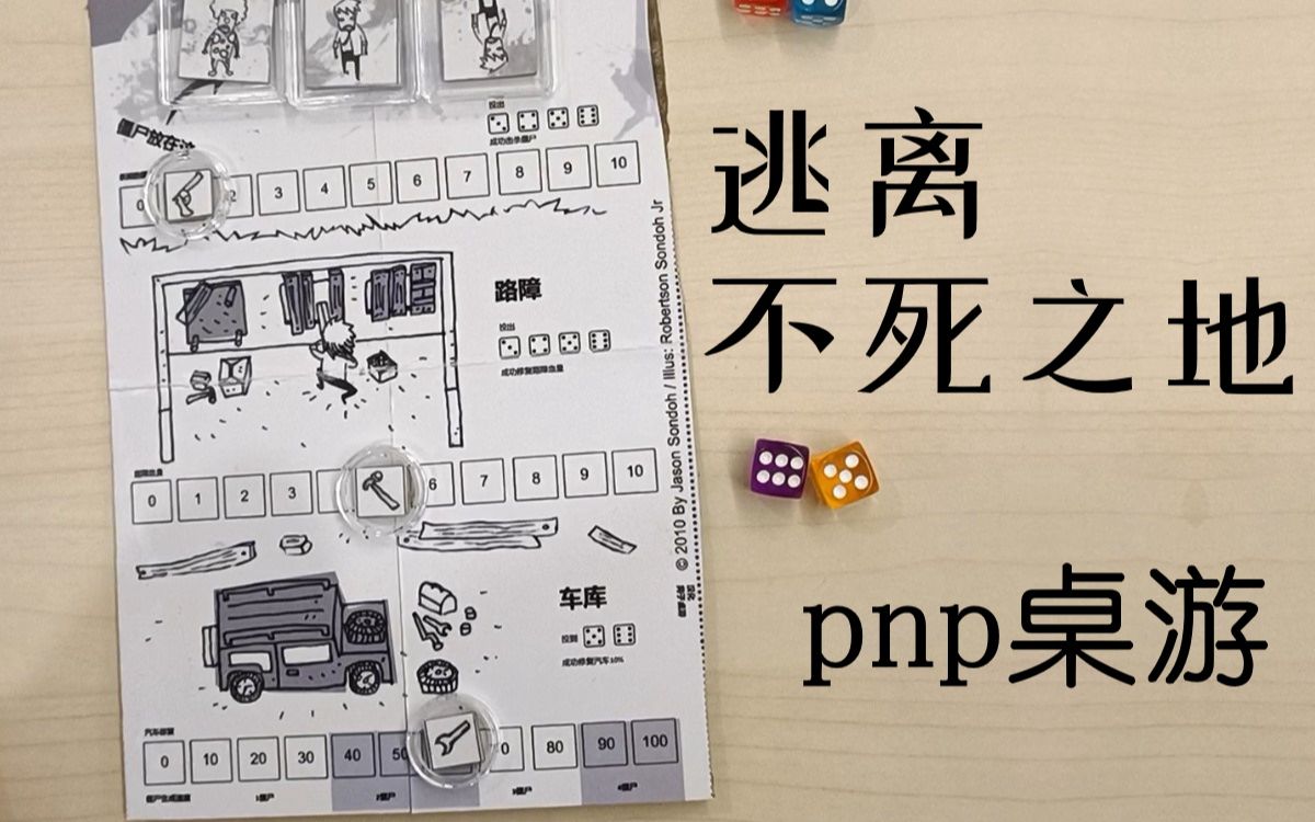 [图]【PNP桌游】逃离不死之地！丧尸围城！