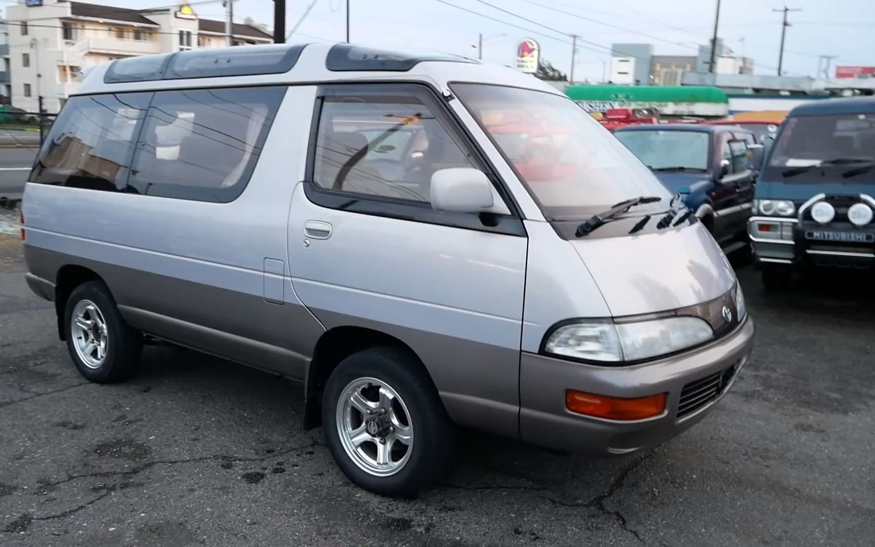 【搬】1995 toyota liteace w fxv ltd 4x4 t-diesel 3c-t, пору