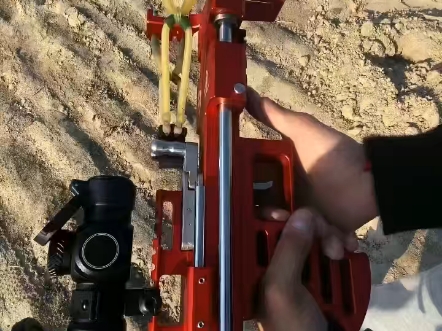 猎鹰长杆弹弓全金属数控机械弓