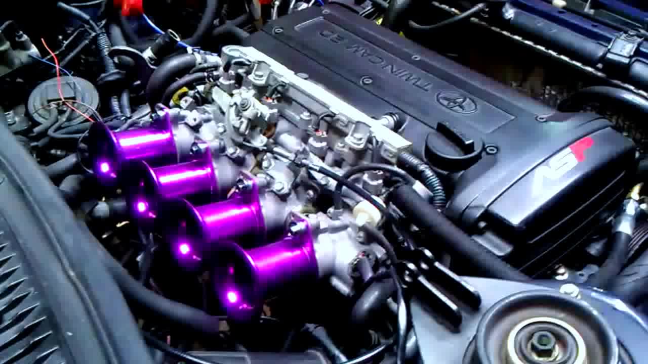 丰田4age赛车引擎图片
