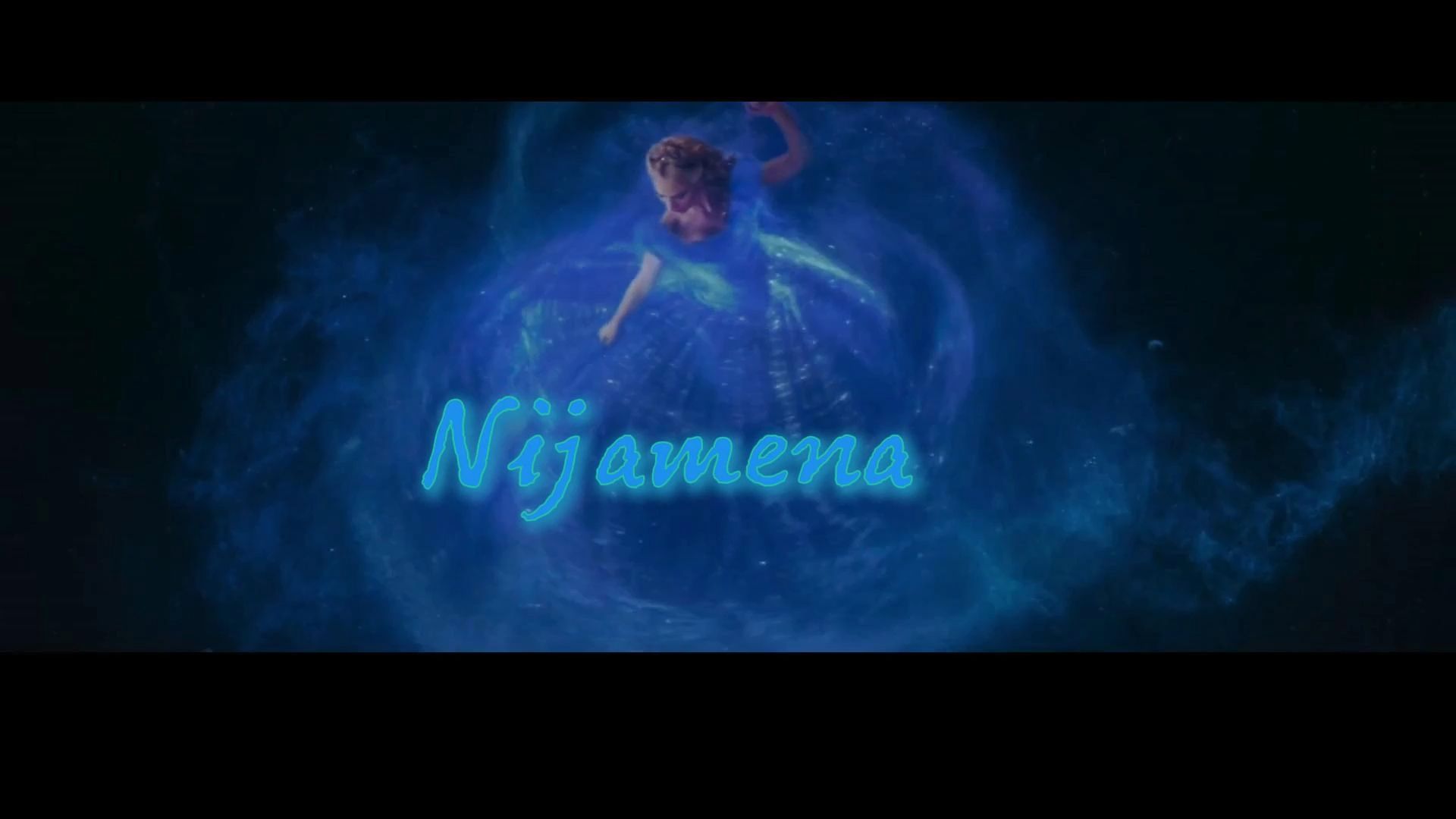 灰姑娘的蓝色系蓬蓬仙女裙