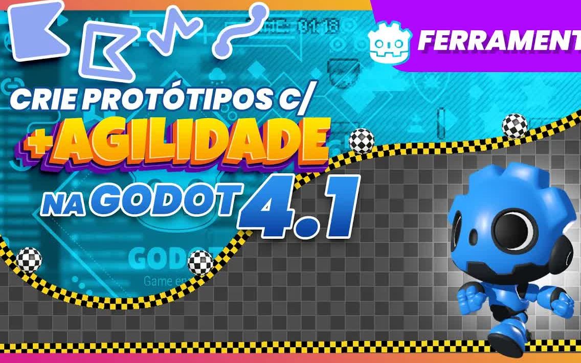 在 Godot 4.1 中使用 POLYGON 2D 节点快速创建关卡场景!哔哩哔哩bilibili