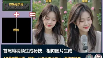 独家工作流，用 FLUX + ControlNet 生成完美相似图！彻底解决视频首尾帧问题