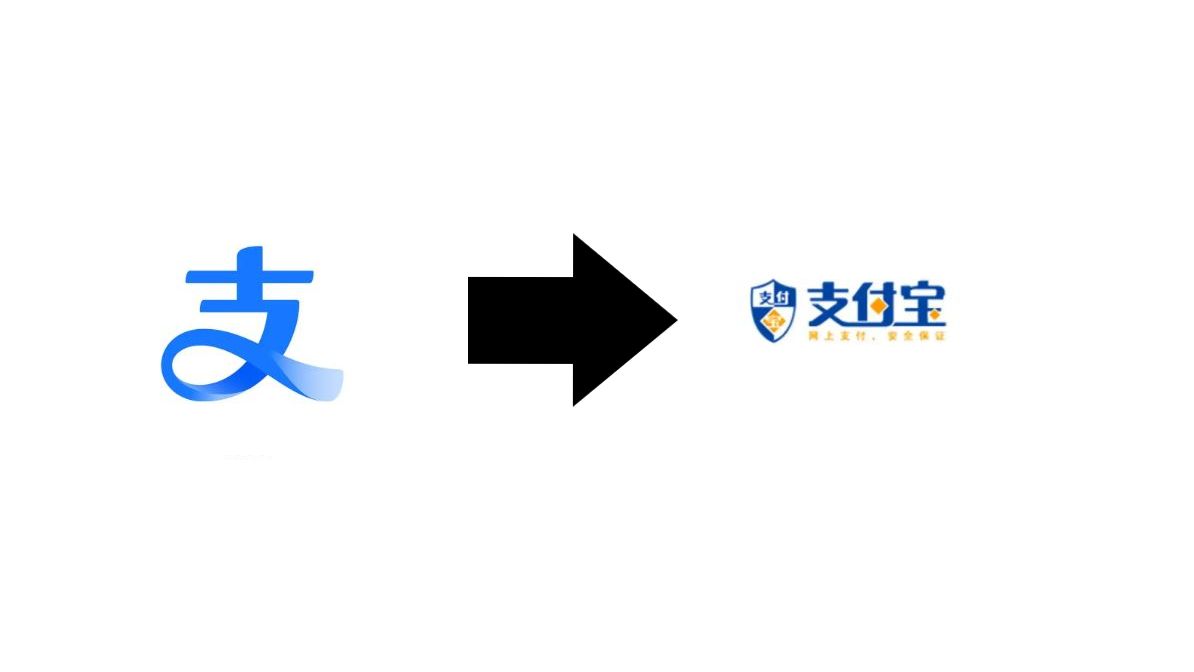 支付宝logo退化史