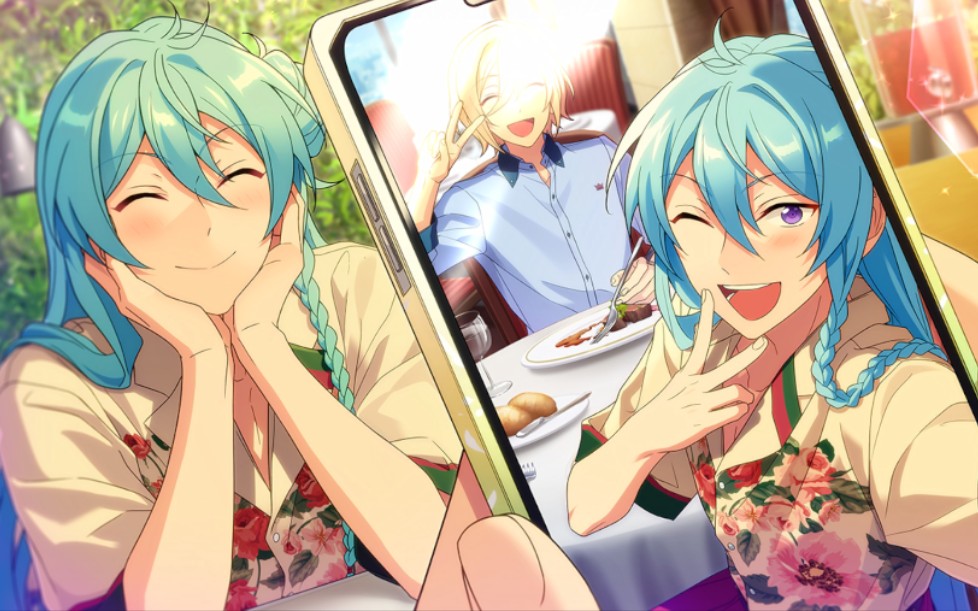 【偶像梦幻祭music】日日树涉卡池五星spp 衣装展示[瞳に映る姿]