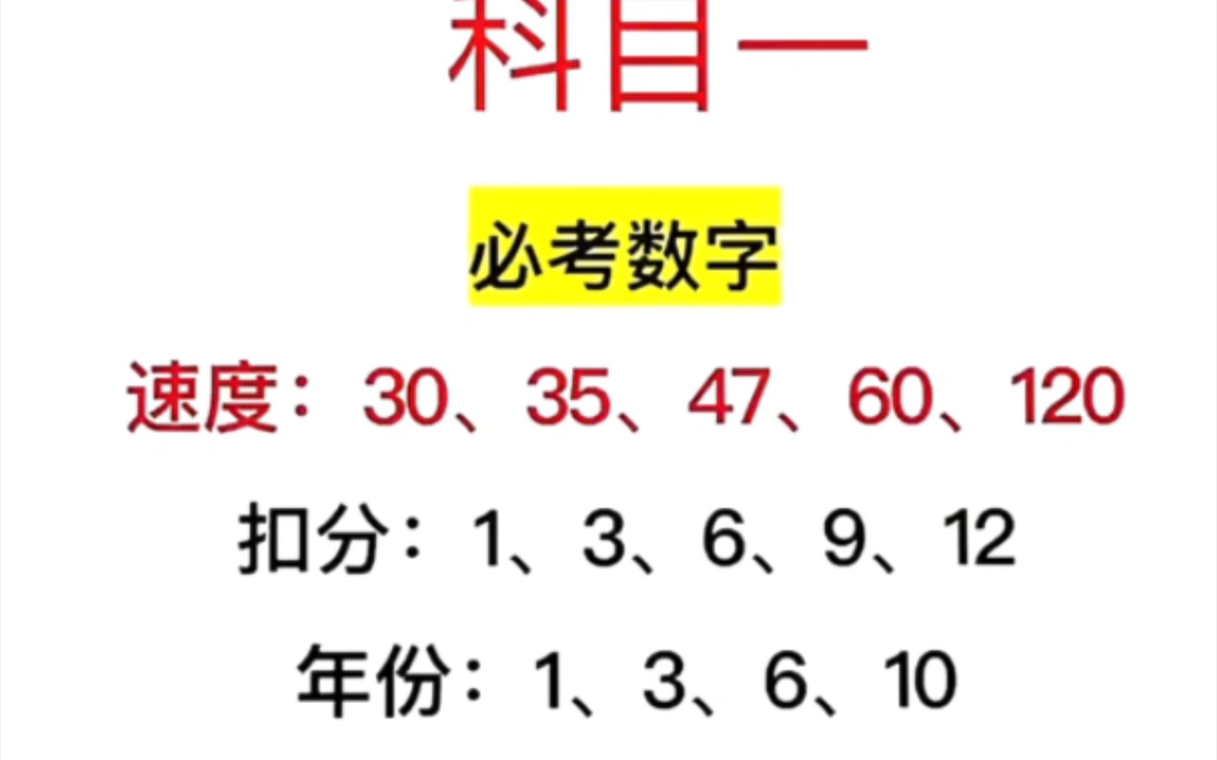 科目一,方法快记,学习简单,过关快速考驾照 易知课堂哔哩哔哩bilibili